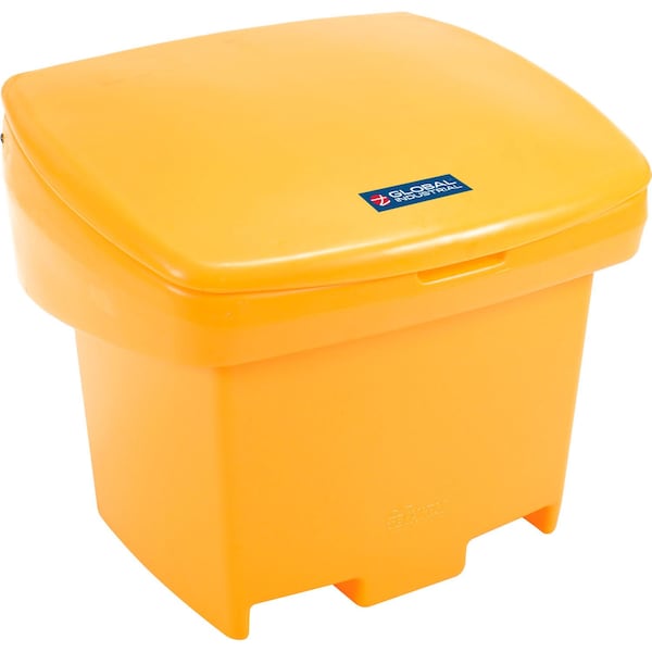 Outdoor Storage Container, 30Lx25Wx24H, 5.5 Cu. Ft., Yellow